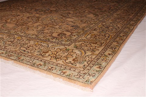 Tabriz Purple Hand Knotted 910 X 128 Area Rug 400-17085 Image 28
