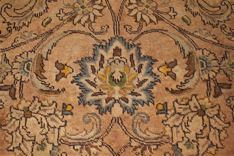 Tabriz Purple Hand Knotted 910 X 128 Area Rug 400-17085 Image 33