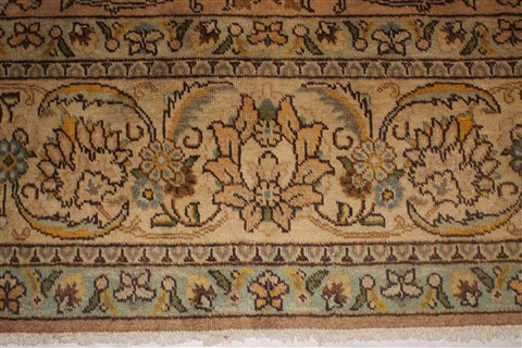 Tabriz Purple Hand Knotted 910 X 128 Area Rug 400-17085 Image 8