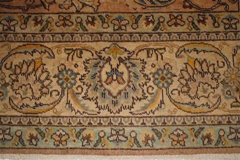 Tabriz Purple Hand Knotted 910 X 128 Area Rug 400-17085 Image 9