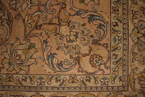 Tabriz Purple Hand Knotted 910 X 128 Area Rug 400-17085 Image 10