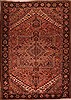 Heriz Purple Hand Knotted 98 X 132  Area Rug 400-17089 Thumb 0