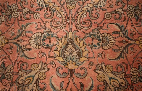 Tabriz Purple Hand Knotted 910 X 165 Area Rug 400-17091 Image 10