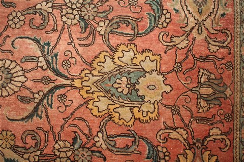 Tabriz Purple Hand Knotted 910 X 165 Area Rug 400-17091 Image 15