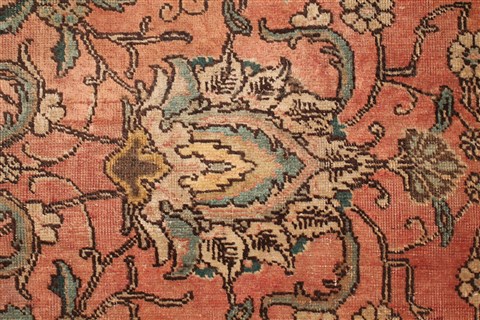 Tabriz Purple Hand Knotted 910 X 165 Area Rug 400-17091 Image 17