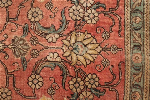 Tabriz Purple Hand Knotted 910 X 165 Area Rug 400-17091 Image 19