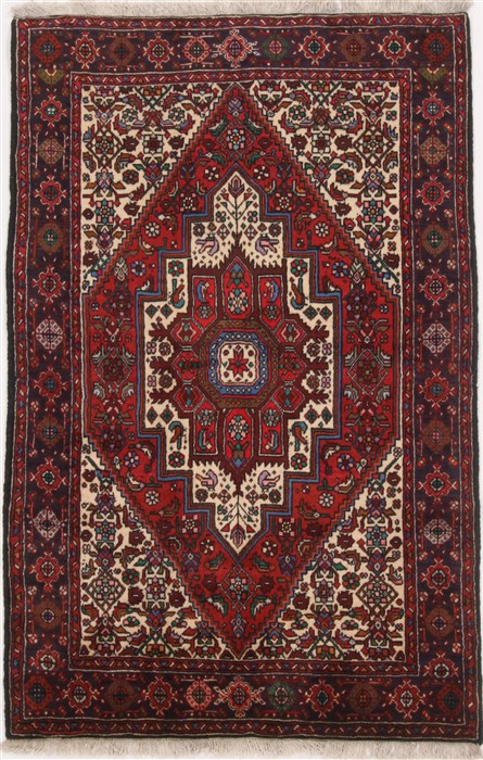 Gholtogh Beige Hand Knotted 34 X 53 Area Rug 251-17092 Image 0