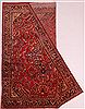 Lilihan Red Hand Knotted 102 X 126  Area Rug 400-17095 Thumb 1