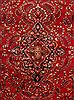 Lilihan Red Hand Knotted 102 X 126  Area Rug 400-17095 Thumb 7