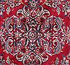 Yazd Red Hand Knotted 101 X 136  Area Rug 400-17097 Thumb 1