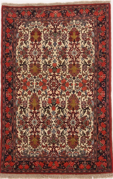 Bidjar Beige Hand Knotted 36 X 51  Area Rug 251-17098 Image 0