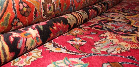 Mashad Purple Hand Knotted 910 X 135 Area Rug 400-17101 Image 12