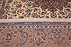 Kashan White Hand Knotted 101 X 130 Area Rug 400-17103 Thumb 13