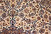 Kashan White Hand Knotted 101 X 130  Area Rug 400-17103 Thumb 9