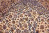 Kashan White Hand Knotted 101 X 130 Area Rug 400-17103 Thumb 11