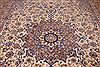 Kashan White Hand Knotted 101 X 130 Area Rug 400-17103 Thumb 12