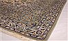Kashan White Hand Knotted 911 X 135  Area Rug 400-17105 Thumb 7