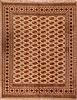 Bokhara Beige Hand Knotted 94 X 1110 Area Rug 400-17107 Thumb 0