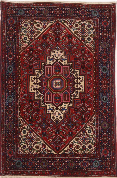Gholtogh Beige Hand Knotted 35 X 411 Area Rug 251-17111 Image 0