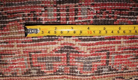 Heriz Red Hand Knotted 911 X 129 Area Rug 400-17112 Image 11