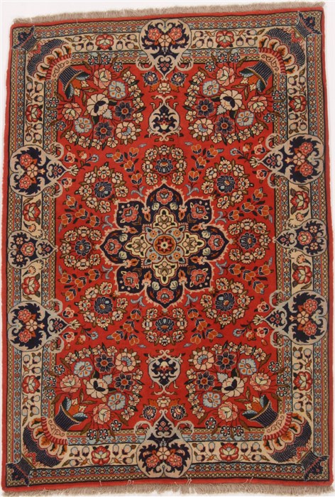 Bidjar Red Hand Knotted 38 X 54  Area Rug 251-17113 Image 0