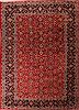 Isfahan Red Hand Knotted 97 X 133  Area Rug 400-17116 Thumb 0