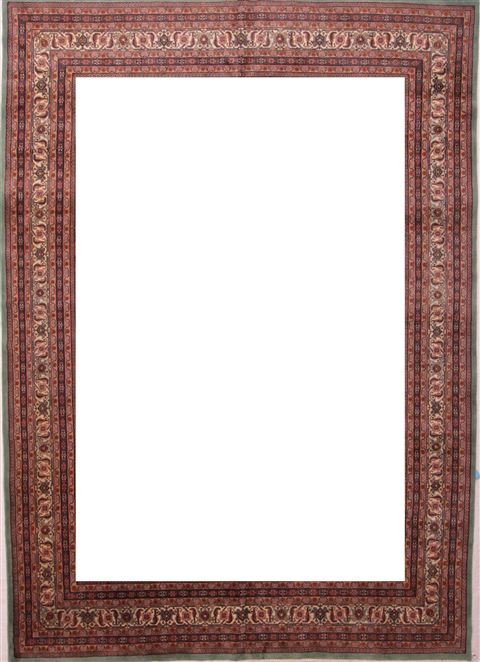 Bidjar Blue Hand Knotted 98 X 137 Area Rug 400-17118 Image 2