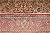 Tabriz Beige Hand Knotted 98 X 131  Area Rug 400-17121 Thumb 19