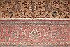 Tabriz Beige Hand Knotted 98 X 131 Area Rug 400-17121 Thumb 19