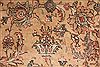 Tabriz Beige Hand Knotted 98 X 131  Area Rug 400-17121 Thumb 9