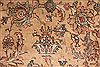 Tabriz Beige Hand Knotted 98 X 131 Area Rug 400-17121 Thumb 9