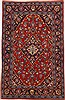 Kashan Red Hand Knotted 33 X 50 Area Rug 250-17122 Thumb 0