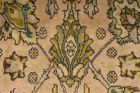 Tabriz Purple Hand Knotted 911 X 1210 Area Rug 400-17125 Image 15