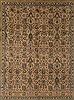 Tabriz Purple Hand Knotted 911 X 1210 Area Rug 400-17125 Thumb 4