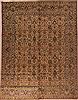 Tabriz Purple Hand Knotted 911 X 1210 Area Rug 400-17125 Thumb 0