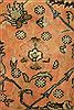 Tabriz Orange Square Hand Knotted 911 X 114  Area Rug 400-17126 Thumb 15