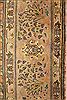 Tabriz Orange Square Hand Knotted 911 X 114  Area Rug 400-17126 Thumb 2