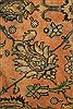 Tabriz Orange Square Hand Knotted 911 X 114  Area Rug 400-17126 Thumb 9