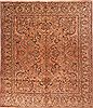 Tabriz Purple Square Hand Knotted 98 X 115  Area Rug 400-17128 Thumb 0