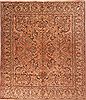 Tabriz Purple Square Hand Knotted 98 X 115 Area Rug 400-17128 Thumb 0