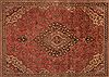 Tabriz Red Hand Knotted 910 X 130  Area Rug 400-17129 Thumb 6