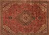 Tabriz Red Hand Knotted 910 X 130 Area Rug 400-17129 Thumb 6