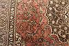Tabriz Red Hand Knotted 910 X 130  Area Rug 400-17129 Thumb 8