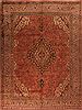 Tabriz Red Hand Knotted 910 X 130 Area Rug 400-17129 Thumb 0