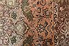 Tabriz Purple Hand Knotted 98 X 135 Area Rug 400-17131 Thumb 11
