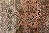 Tabriz Purple Hand Knotted 98 X 135  Area Rug 400-17131 Thumb 11