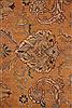 Tabriz Orange Square Hand Knotted 101 X 114 Area Rug 400-17132 Thumb 11