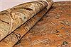 Tabriz Orange Square Hand Knotted 101 X 114 Area Rug 400-17132 Thumb 16