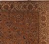 Tabriz Orange Square Hand Knotted 101 X 114  Area Rug 400-17132 Thumb 2