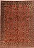 Tabriz Purple Hand Knotted 101 X 140 Area Rug 400-17134 Thumb 0